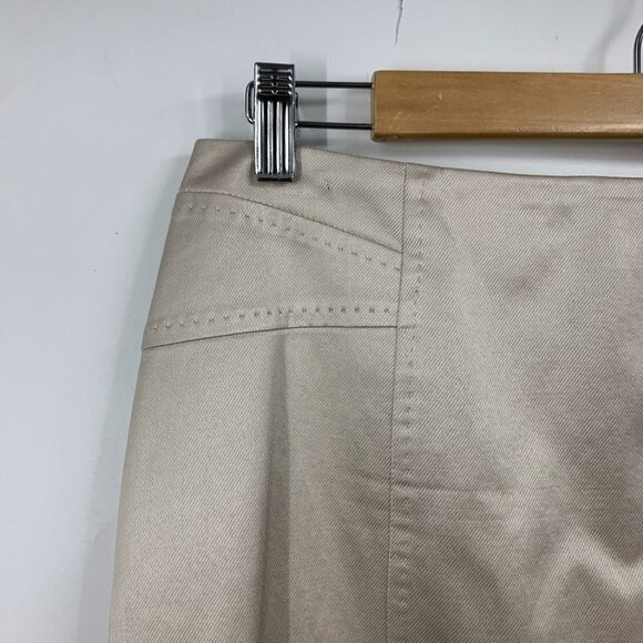 St. Emile‎ Women's Cotton Fitted Business Mini Skirt Size 8 - Picture 3 of 12